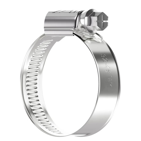 Worm-drive hose clips