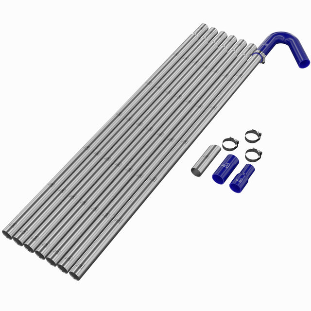 Gutter Vacuum Pole & Hose Kit Blue
