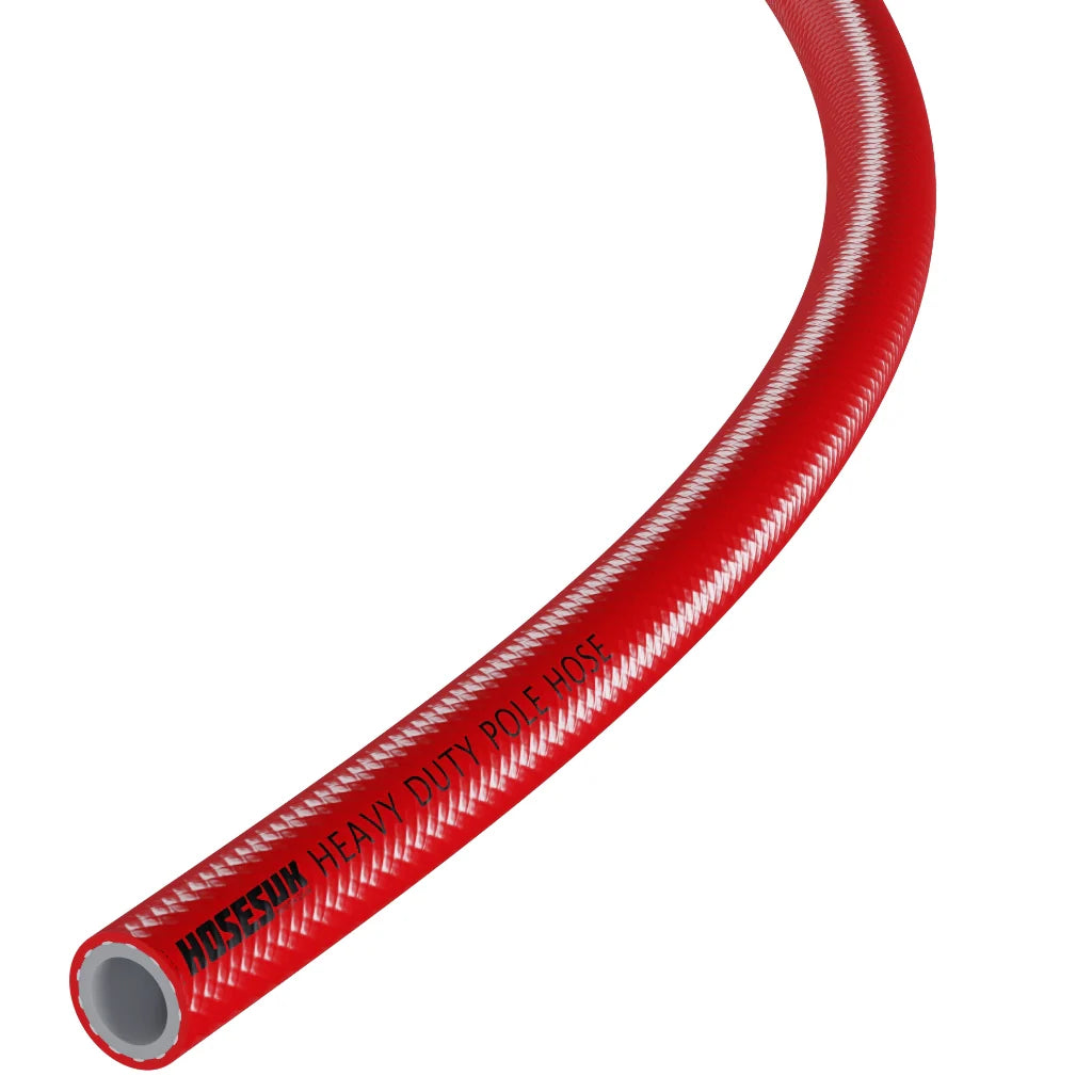 PVC Pole Hose 6mm Red
