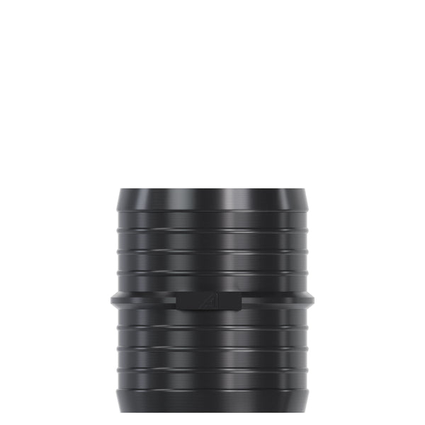 Plastic Straight Joiner Black