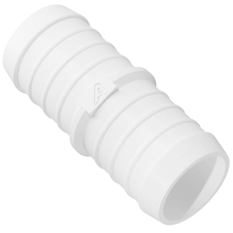 Plastic Straight Joiner White