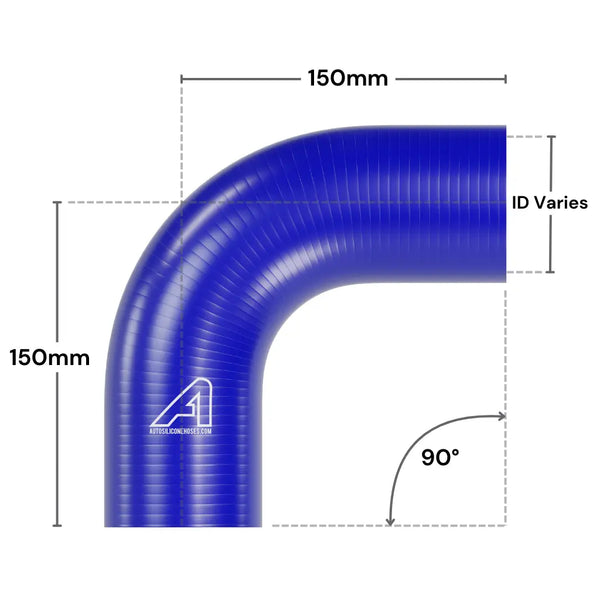 Silicone 90 Degree Hose