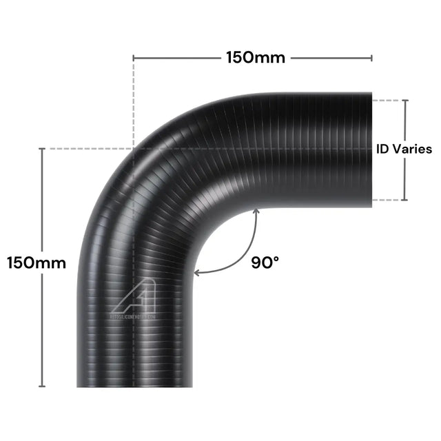 Silicone 90 Degree Hose