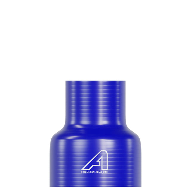 Silicone Straight Reducing Hose Blue